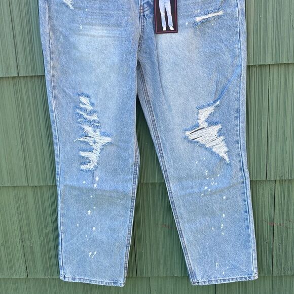 WOMEN’S Juniors Straight Super High-Rise 90's Jeans Pants 2-Pack Size 11 - Picture 4 of 8